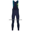 Fietsbroek Lang met Bretels 2022 Ronde van Frankrijk Donkerblauw